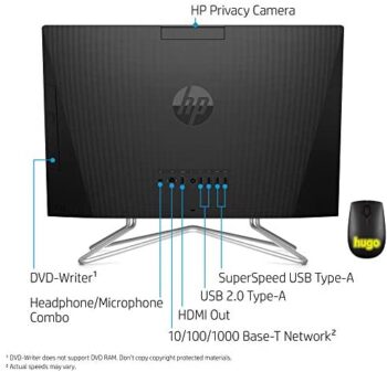 2022 HP All-in-One Desktop Computer 21.5″ FHD Touchscreen AMD Ryzen - Image 4