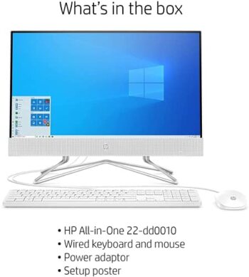 2022 Newest HP 21.5″ FHD Non-Touch All-in-One Desktop Computer - Image 3