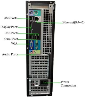 Dell OptiPlex Desktop Computer PC, Intel Core i5 3.2GHz Processor - Image 5