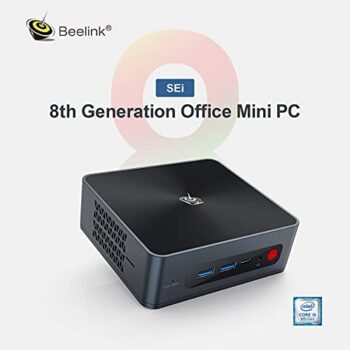 Beelink Mini PC SEI8 Intel 8th Gen 4-Core i5-8259U - Image 4