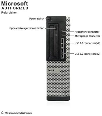 Dell Optiplex 7010 Business Desktop Computer (Intel Quad Core i5 - Image 4