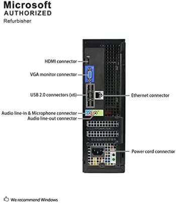 DELL OPTIPLEX 3010 SFF Desktop Computer,Intel Core I5 - Image 3