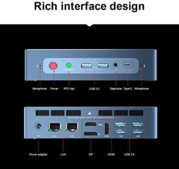 Mini Computer Gaming Beelink GTR7  PC Window 10 Pro - Image 2