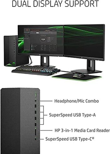 2022 Newest HP Pavilion Gaming Desktop Computer, AMD 6-Core Ryzen - Image 4