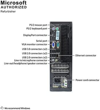 Dell OptiPlex 9020-SFF, Intel Core i5-4570 3.2GHZ - Image 2