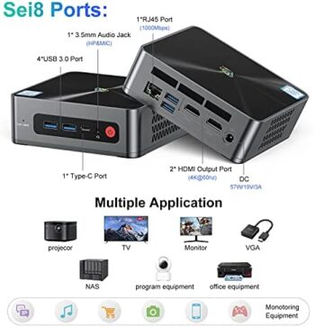 Beelink Mini Desktop Computer Windows  8th Intel Core i5 - Image 5