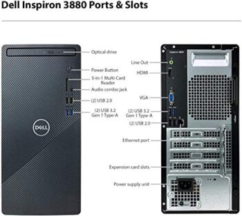 Dell Inspiron 3880 Business Desktop Computer_ Intel Hexa-Core i5 - Image 2
