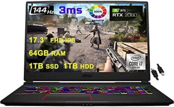 Flagship MSI GE75 Raider Gaming Laptop 17.3” FHD IPS 144Hz - Image 4