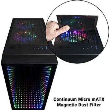 CUK Continuum Micro Gaming PC AMD Ryzen 3  Windows 10 Home - Image 3