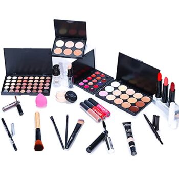 All-in-one Makeup Gift Set, Makeup Kit for Women Beginners Full Kit Cosmetic, Essential Starter Bundle Include Eyeshadow Palette Lipstick Blush Foundation Concealer Face Powder Lipgloss (KIT003) - Image 6