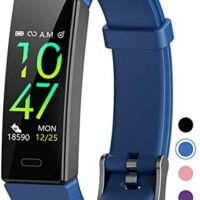 Mgaolo Fitness Tracker with Blood Pressure Heart Rate Sleep Monitor,10 Sport Modes IP68 Waterproof Activity Tracker Fit Smart Watch with Pedometer Calorie Step Counter for Women Men Kids
