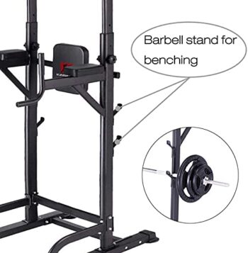 K KiNGKANG Power Tower Adjustable Height Multi-Function Home Strength Training Fitness Workout Station, T056 - Image 7