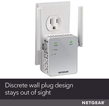 NETGEAR Wi-Fi Range Extender EX3700 - Coverage Up to 1000 Sq Ft and 15 Devices with AC750 Dual Band Wireless Signal Booster & Repeater (Up to 750Mbps Speed), and Compact Wall Plug Design - Image 2