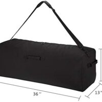 36 inch Canvas Duffel Bag 100L Extra Large Luggage Duffle for Travel Sport and Camping