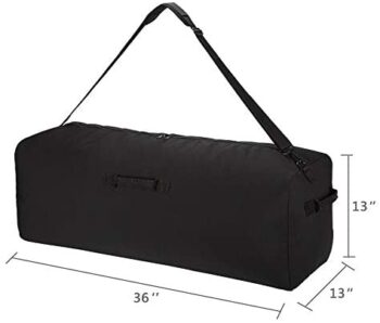 36 inch Canvas Duffel Bag 100L Extra Large Luggage Duffle for Travel Sport and Camping