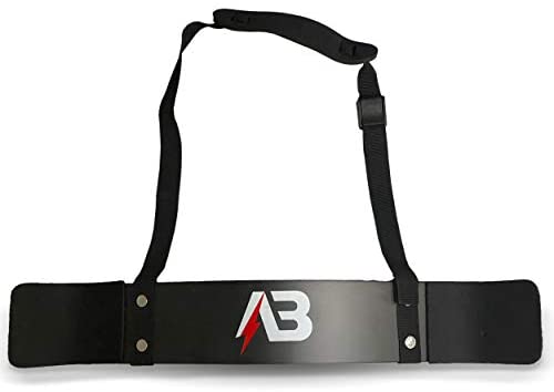 RAD Arm Blaster Bodybuilding Bomber – Bicep Curl Triceps Muscle Builder (Black, Adjustable)