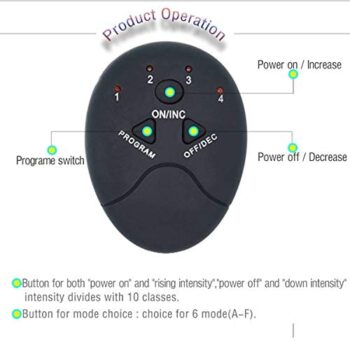 Abs Stimulator Ab Stimulator Muscle Trainer Ab Trainer Muscle Trainer Ultimate Abs Stimulator for Men Women Abdominal Work Out Ads Power Fitness Abs Muscle Training Gear ABS Workout Equipment Portable - Image 3
