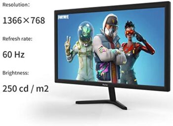 The Prechen 19 inch monitor has HDMI and VGA interfaces and supports the connection of multiple devices. Users can easily connect to other devices for more fun.1366x768),60 Hz, 5 ms,Brightness 250 cd/m² - Image 10