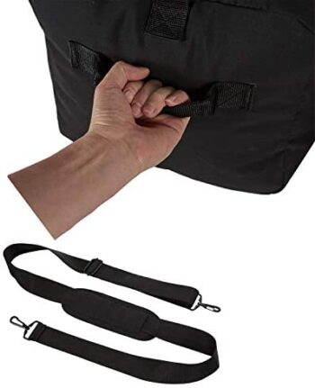 36 inch Canvas Duffel Bag 100L Extra Large Luggage Duffle for Travel Sport and Camping - Image 4