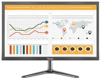 The Prechen 19 inch monitor has HDMI and VGA interfaces and supports the connection of multiple devices. Users can easily connect to other devices for more fun.1366x768),60 Hz, 5 ms,Brightness 250 cd/m² - Image 11