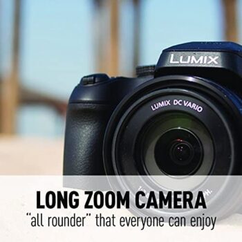 Panasonic LUMIX FZ80 4K Digital Camera, 18.1 Megapixel Video Camera, 60X Zoom DC VARIO 20-1200mm Lens, F2.8-5.9 Aperture, Power O.I.S. Stabilization, Touch Enabled 3-Inch LCD, Wi-Fi, DC-FZ80K (Black) - Image 6