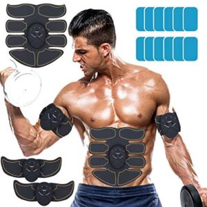 Abs Stimulator Ab Stimulator Muscle Trainer Ab Trainer Muscle Trainer Ultimate Abs Stimulator for Men Women Abdominal Work Out Ads Power Fitness Abs Muscle Training Gear ABS Workout Equipment Portable