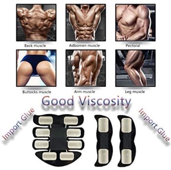 Abs Stimulator Ab Stimulator Muscle Trainer Ab Trainer Muscle Trainer Ultimate Abs Stimulator for Men Women Abdominal Work Out Ads Power Fitness Abs Muscle Training Gear ABS Workout Equipment Portable - Image 9