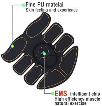 Abs Stimulator Ab Stimulator Muscle Trainer Ab Trainer Muscle Trainer Ultimate Abs Stimulator for Men Women Abdominal Work Out Ads Power Fitness Abs Muscle Training Gear ABS Workout Equipment Portable - Image 2