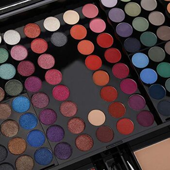 190 Colors Cosmetic Make up Palette Set Kit Combination with Eyeshadow Facial Blusher Eyebrow Powder Face Concealer Powder Eyeliner Pencil A Mirror All-in-One Makeup Gift Set - Image 6