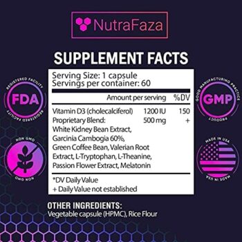 (2 Pack) Night Time Fat Burner – Effective Weight Loss Pills – Powerful Fat Burners for Women – Sleep Aid Diet Pills, Appetite Suppressant and Metabolism Booster for Weight Loss – 120 Vegan Capsules - Image 7