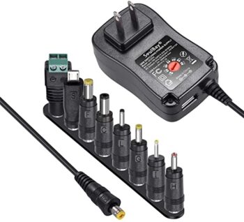 [Upgraded Version] SoulBay 30W Universal AC/DC Adapter Switching Power Supply with 8 Selectable Adapter Tips, - Image 6