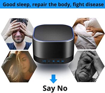 Magicteam Sound Machines White Noise Machine with 20 Non Looping Natural Soothing Sounds and Memory Function 32 Levels of Volume Powered by AC or USB and Sleep Sound Timer Therapy for Baby Kids Adults - Image 4