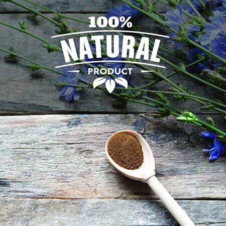 Chicory Root Roasted Granules, 1 Pound, Chicory Coffee (Inulin, Prebiotic Dietary Fiber) Rich Flavor, Caffeine Free, Natural Tea and Coffee Substitute, Keto, Kosher - Image 5