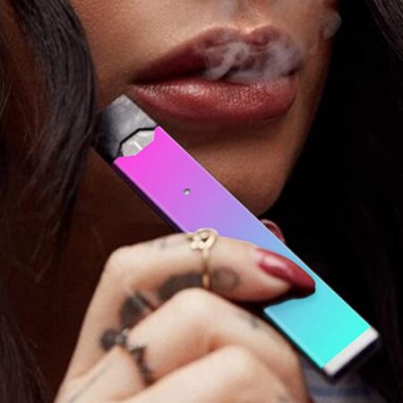IT’S A Skin Decal Vinyl Wrap for Pax JUUL Vape with USB Charger Sticker Sleeve, Ombre Hombre Color Fade - Image 2