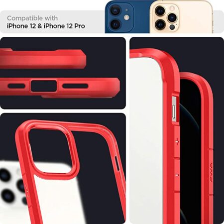 Spigen Ultra Hybrid Designed for iPhone 12 / Designed for iPhone 12 Pro Case (2020) - Navy Blue - Image 11