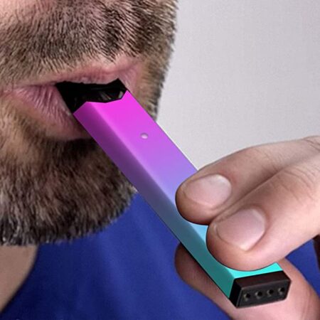 IT’S A Skin Decal Vinyl Wrap for Pax JUUL Vape with USB Charger Sticker Sleeve, Ombre Hombre Color Fade - Image 5
