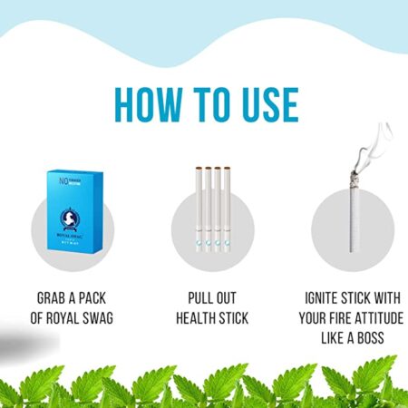Herbal Cigarette 100% No Nicotine & No Tobacco 10/Pack (Mint (Switch)) - Image 4