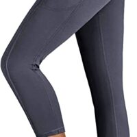 IUGA High Waist Yoga Pants with Pockets, Tummy Control, Workout Pants for Women 4 Way Stretch Yoga Leggings with Pockets