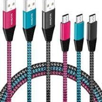 3 Pack EVISTR USB Certified Type C Cable Charging Cable Data Transfer Cord